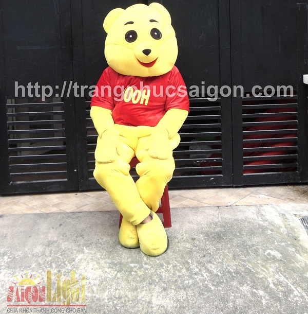 cho thuê mascot gấu pooh giá rẻ là dịch vụ cung cấp và cho thuê mascot với chi phí tiết kiệm mà đa dạng mẫu mã.