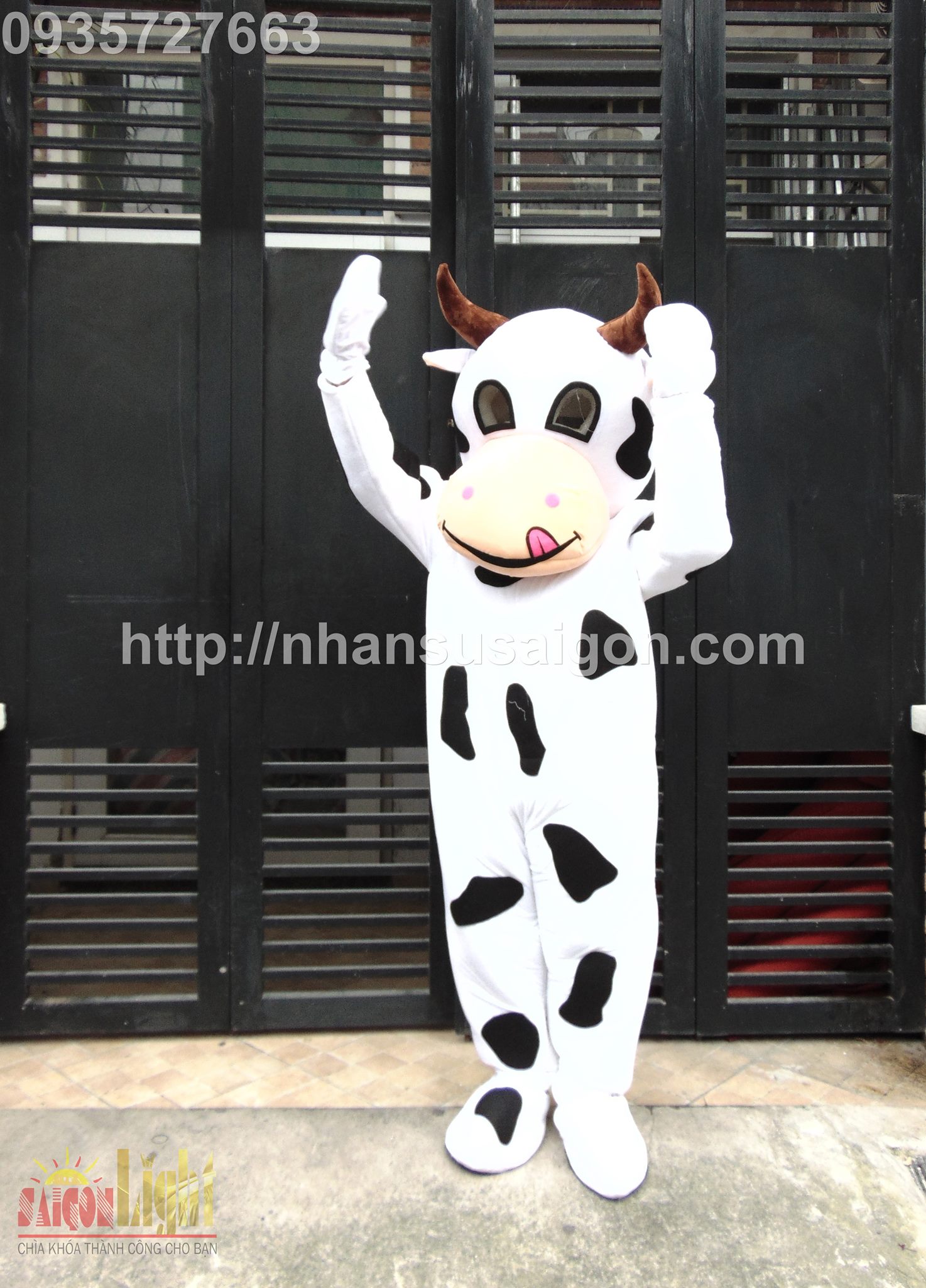 cho thuê mascot bò sữa tại tphcm